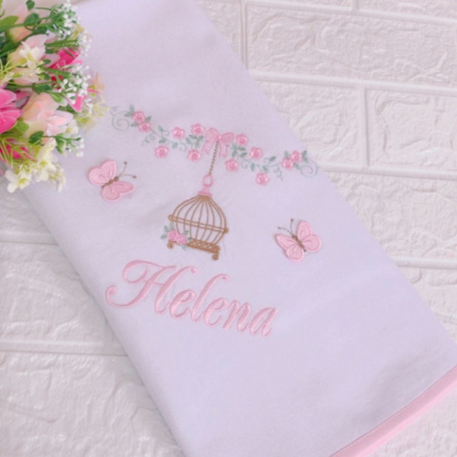 Cueiro Manta Floral